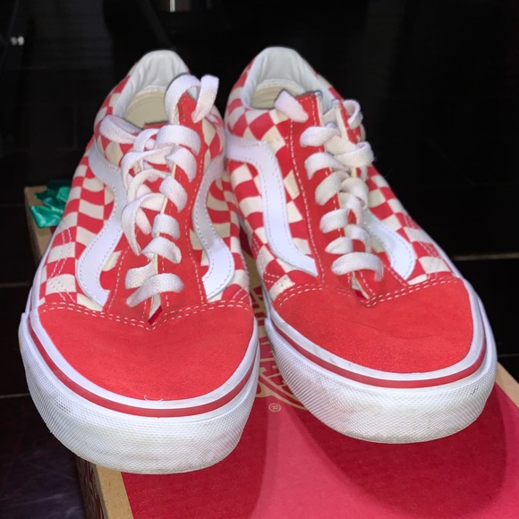 Vans Women’s Primary Check Old Skool - Picture 2 of 8